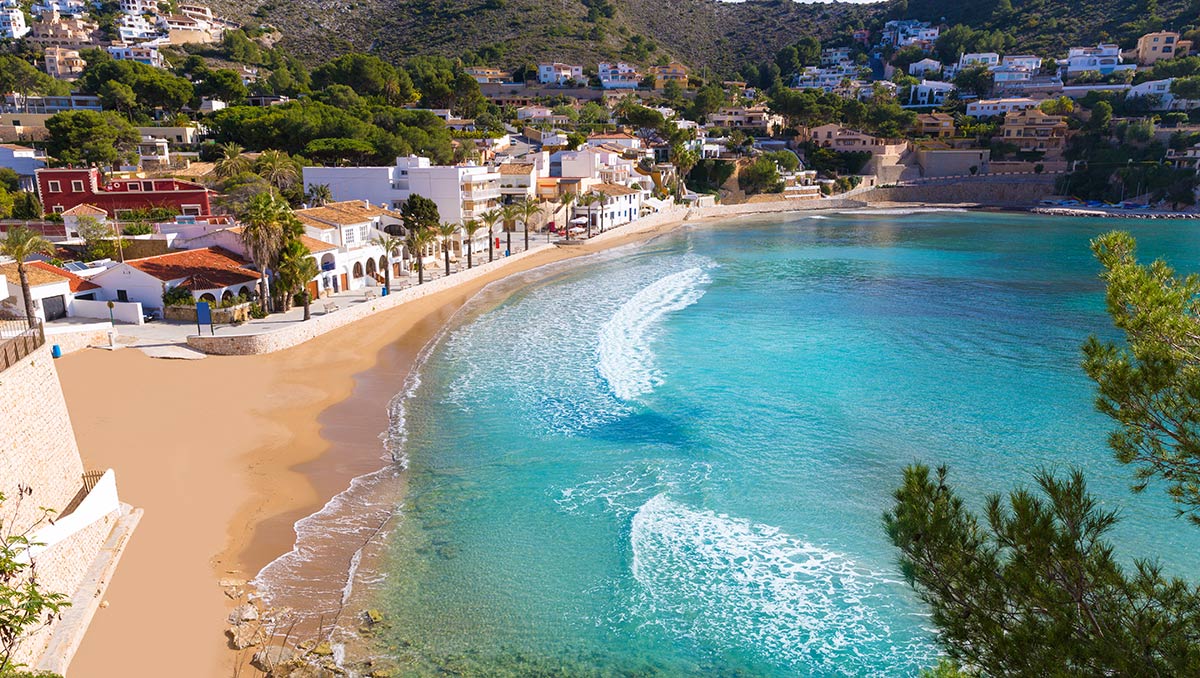 plages de Moraira
